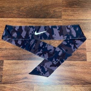 camo nike tie headband